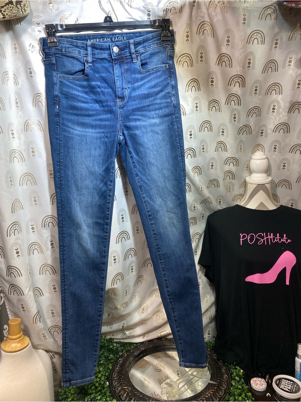 American Eagle Outfitters Medium Blue Skinny Jeans